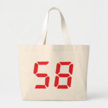 58 cincuenta y ocho números digitales del desperta bolsas