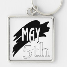 5 de mayo llavero personalizado