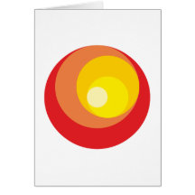 5 Kreise Scheiben circles discs Karten