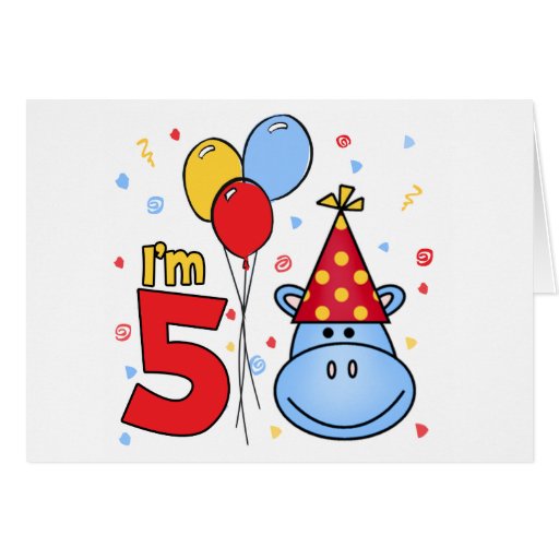 5ta invitación del cumpleaños de la cara azul del  felicitacion 