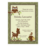 5x7 invitan - a la invitación animal de la fiesta 