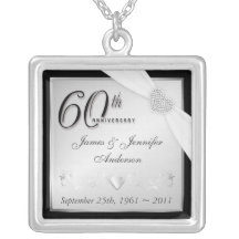 60.o Colgante conmemorativo del aniversario Grimpola Personalizada