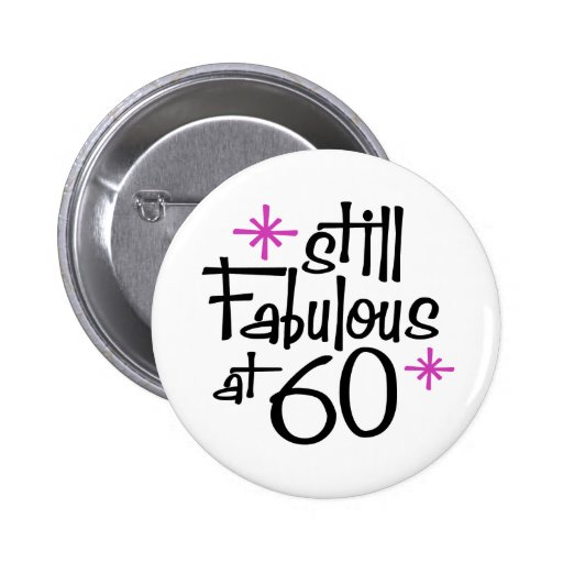 60.o Cumpleaños Pin