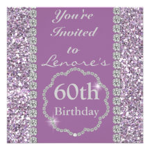 60.o Invitación de la fiesta de cumpleaños de BLIN