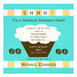 60.o Invitación de la fiesta de cumpleaños de la s