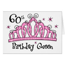 60.o LT de la reina del cumpleaños de la tiara Tarjeton