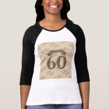 60.o Regalos del aniversario de boda Camisetas