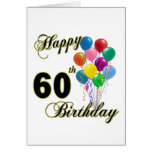 60.os regalos de cumpleaños y ropa felices del cum felicitación