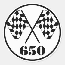 650 banderas a cuadros pegatinas  