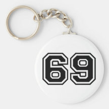 69 sesenta y nueve sesenta y nueve iconos de la mo llaveros personalizados