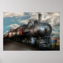 6 - Tren - locomotora de vapor de G de la clase de Impresiones