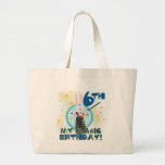 6tas camisetas y regalos del cumpleaños de la magi bolsas de mano