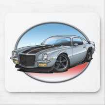 72 Camaro.png de plata Tapete De Raton