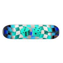 7 dados afortunados tabla de skate