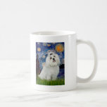 7 MALTESES - Noche estrellada (Vert.) Taza