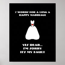 7 palabras a una boda larga y feliz - poster
