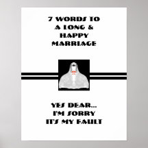 7 palabras a una boda larga y feliz - poster
