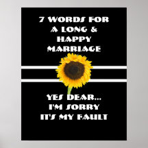 7 palabras a una boda larga y feliz - poster