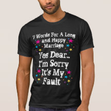7 palabras para una boda larga y feliz - modificad camisetas