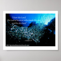 7" x 5" imagen de la escritura de Agrainofmustards Poster