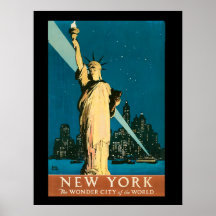 7ma maravilla de Nueva York del mundo Poster