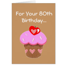 80.a tarjeta de cumpleaños de la magdalena diverti