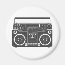 80s Boombox Imanes
