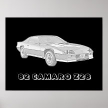82 Camaro Z28 Impresiones