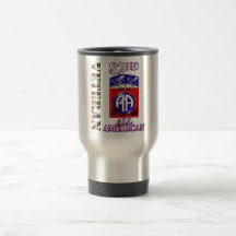 82.o Veterano de la división aerotransportada OIF Taza
