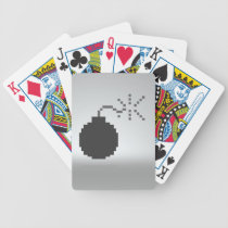 8 tarjetas del pedazo cartas de juego