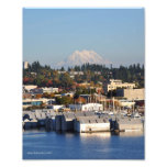 8X10 el Monte Rainier de Olympia céntrico Arte Fotográfico