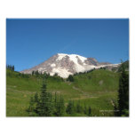 8X10 el Monte Rainier en el paraíso, WA Fotografía