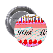90.a torta de cumpleaños pin