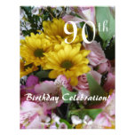 90.o ¡Celebración del cumpleaños! - Fiesta/ramo fl Comunicado