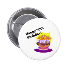 ¡90.o cumpleaños feliz! pins