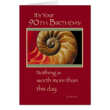 90.o espiral del cumpleaños 3826 felicitación