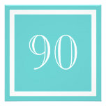 90.o Invitación de la fiesta de cumpleaños - aguam invitaciones