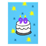 90.o Invitación de la fiesta de cumpleaños -- Tort