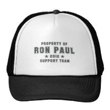 93.PROPERTY-OF-RON-PAUL-2012 GORROS BORDADOS