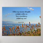 94:19 del salmo en que mis pensamientos ansiosos… impresiones