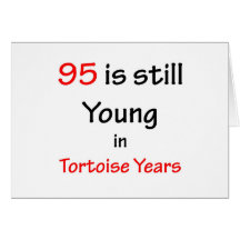 95 años de la tortuga tarjeton