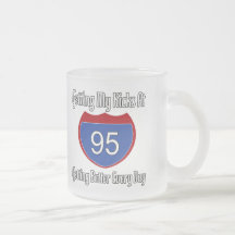 95.o cumpleaños de la ruta 66 taza