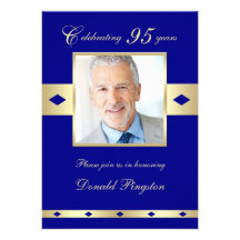 95.o Invitación de la fiesta de cumpleaños de la f