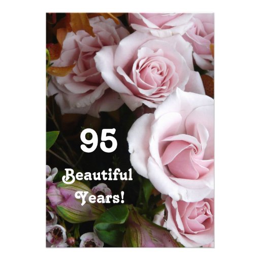 95.o Ramo subió rosa de la fiesta de cumpleaños Comunicados