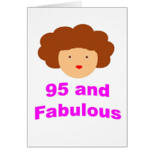 95 y fabuloso tarjetas