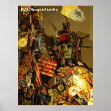 9/11 poster conmemorativo del centro