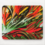 #9 de pintura abstracto alfombrilla de ratón