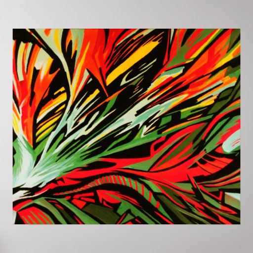 #9 de pintura abstracto impresiones