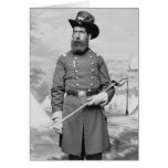9no Oficial de Massachusetts, 1860s Tarjetas
