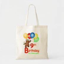 9no Príncipe Goodie del oso de peluche de la fiest Bolsa De Mano